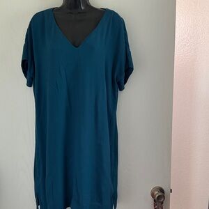 Madewell Teal Shift Dress